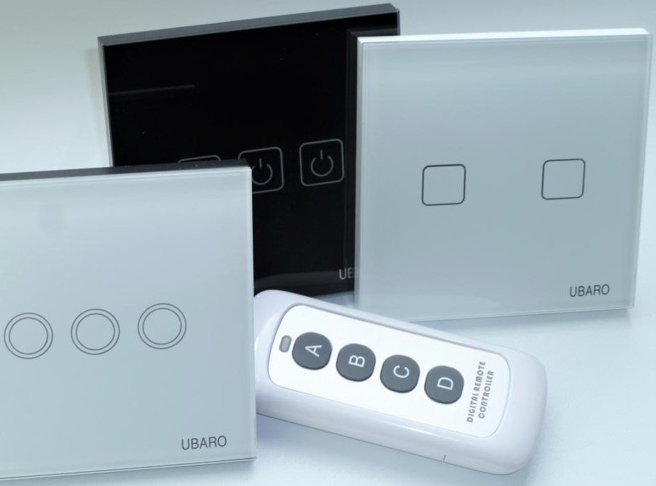 Обзор на сенсорные выключатели UBARO с Алиэкспресс