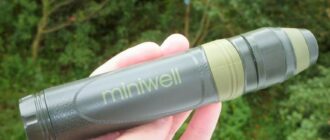 Обзор на туристический фильтр для воды Miniwell L600 с Алиэкспресс