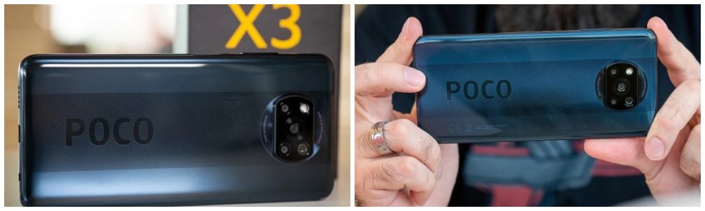 smartphone camera POCOX3 NFC