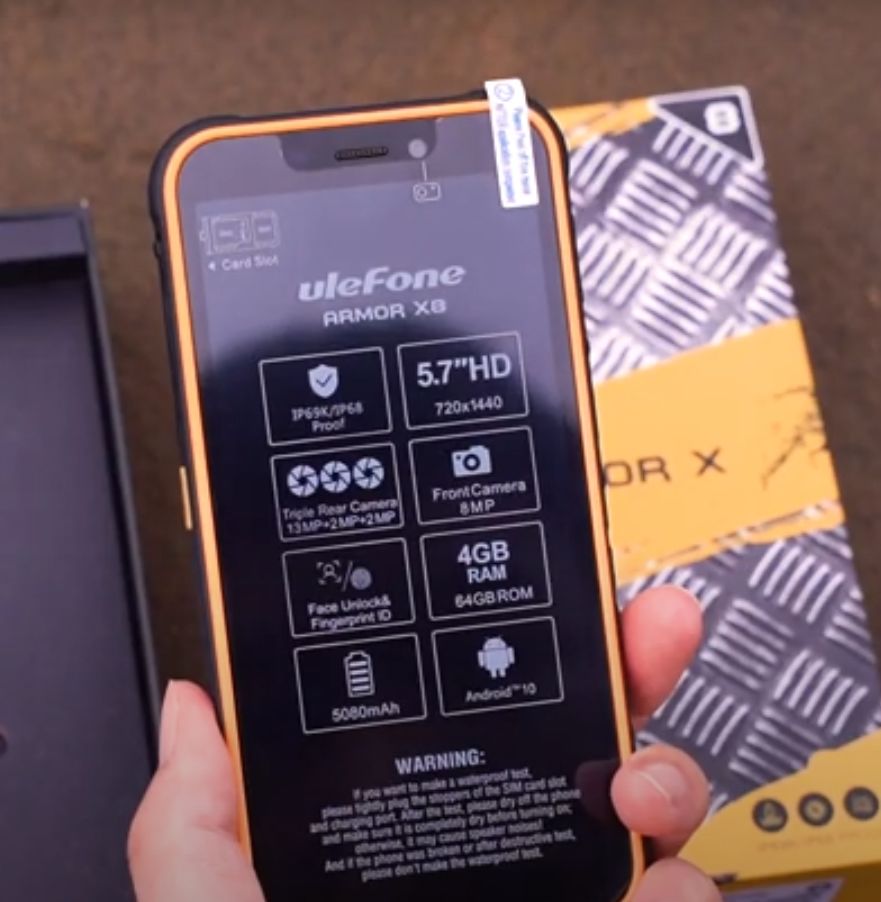 Обзор смартфона Armor X8 с Алиэкспресс