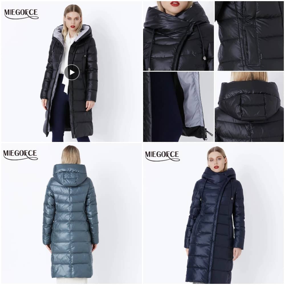 Женские зимние куртки с Алиэкспресс – трендовые модели