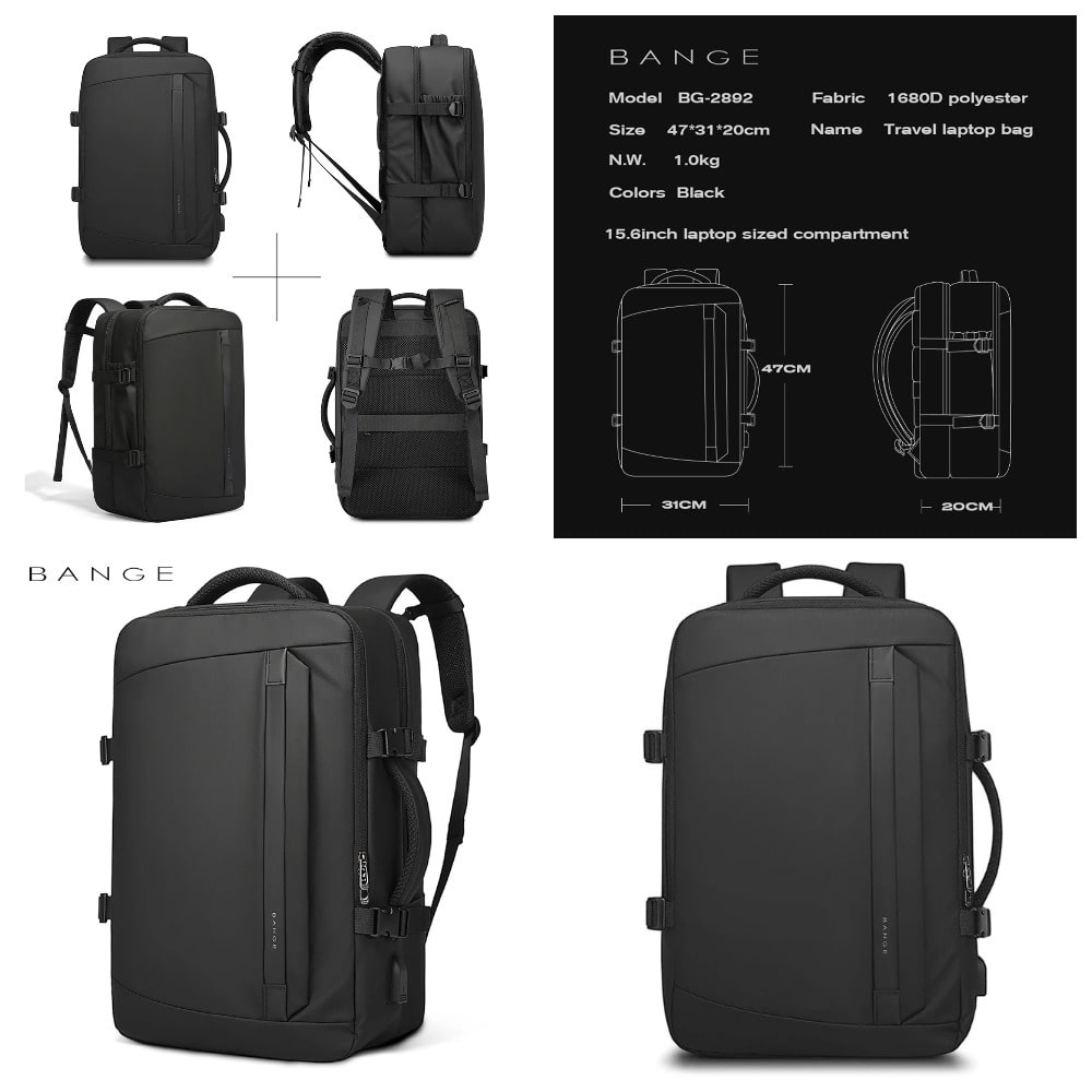 ТОП-15 рюкзаков от бренда BANGE на Алиэкспресс
